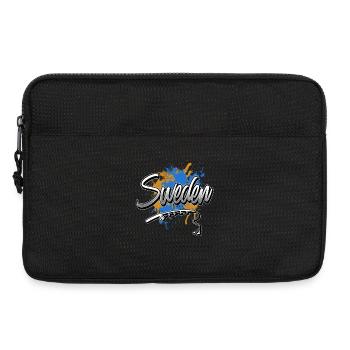 Suède Pêche Pêcheur Pêcheur - Sacoche pour ordinateur portable 13 pouces - noir - Devant