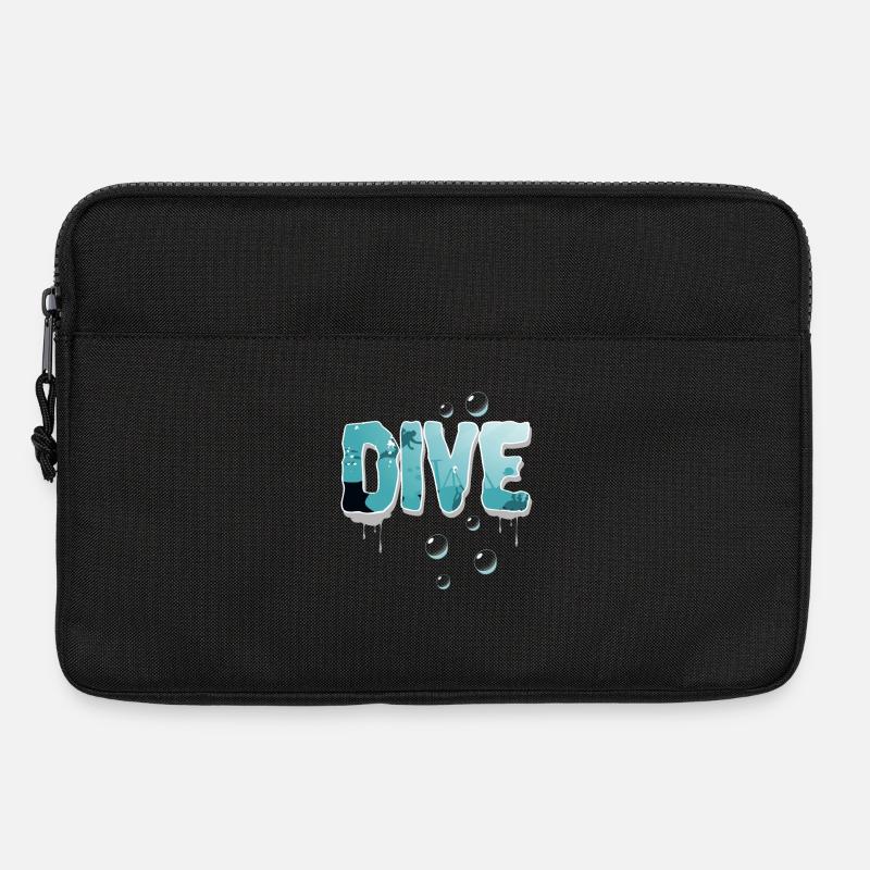 Tauchen Taucher - Laptoptasche 13" - Schwarz