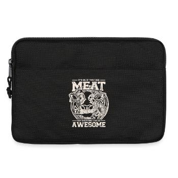 Vie VégétarienNe Vaitarian Vegan - Sacoche pour ordinateur portable 13 pouces - noir - Devant