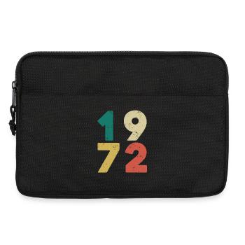 Jahrgang 1972 Rétro Vintage - Sacoche pour ordinateur portable 13 pouces - noir - Devant