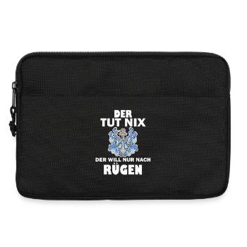 Rügen Urlaub - Laptoptasche 13" - Schwarz - Vorne