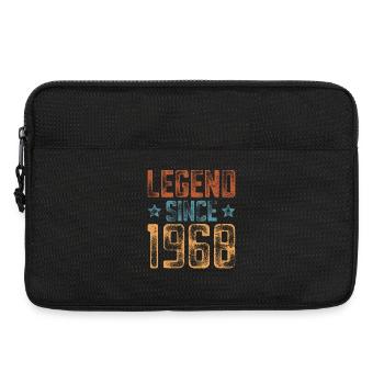 1968 Naissance Année de naissance Anniversaire - Sacoche pour ordinateur portable 13 pouces - noir - Devant