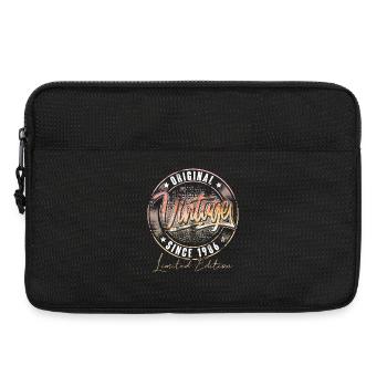 1986 Year of birth Birthday Vintage - Laptop bag 13" - black - Front