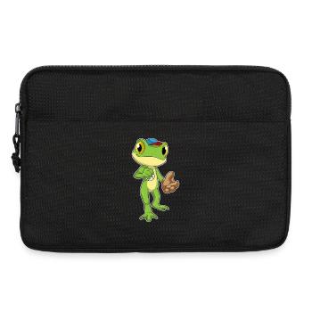 Frog Baseball Baseball Glove - Laptop bag 13" - black - Front