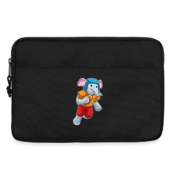 Elephant American Football Sport - Laptop bag 13" - black - Front