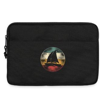 Voilier Voilier Voilier Ancre - Sacoche pour ordinateur portable 13 pouces - noir - Devant