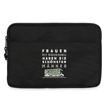 Frauen Mit Wohnmobil Schönsten Männer - Laptoptasche 13" - Schwarz - Vorne