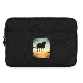 Schaf - Laptoptasche 13" - Schwarz - Vorne