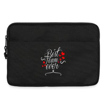 Best Team Ever - Laptoptasche 13" - Schwarz - Vorne
