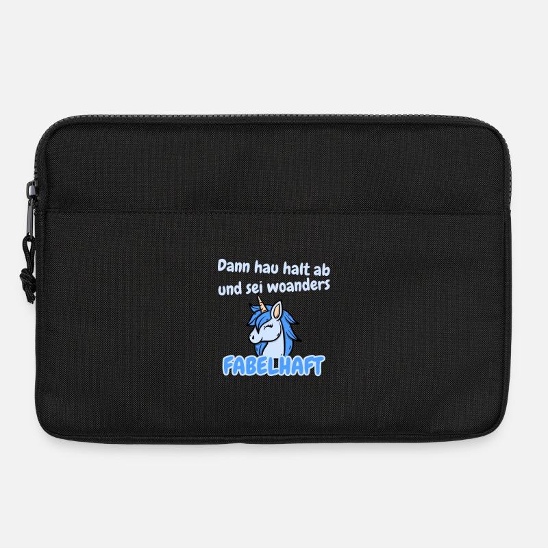 Fabelhafter Abschied - Laptoptasche 13" - Schwarz