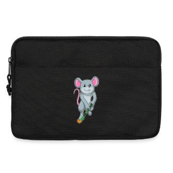 Bâton de hockey sur gazon Rat - Sacoche pour ordinateur portable 13 pouces - noir - Devant