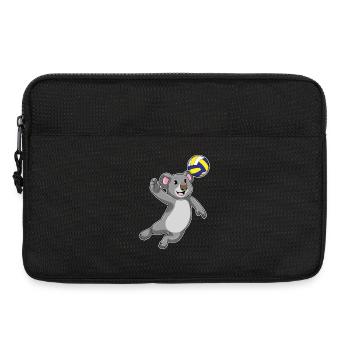 Koala Volleyball Player Volleyball - Laptop bag 13" - black - Front