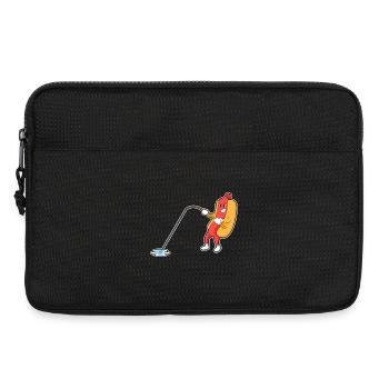 Pêche à la canne à pêche Hot-dog Angler - Sacoche pour ordinateur portable 13 pouces - noir - Devant
