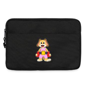 Boxer Dog Gants de boxe Boxe Boxe - Sacoche pour ordinateur portable 13 pouces - noir - Devant