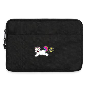 Licorne Chat - Sacoche pour ordinateur portable 13 pouces - noir - Devant