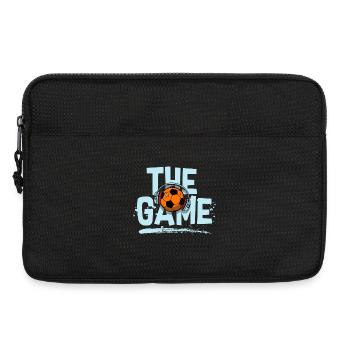 Game Beats: Fußball mit Kopfhörern - Laptoptasche 13" - Schwarz - Vorne