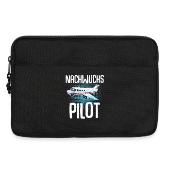 Pilot Kinder Nachwuchs - Laptoptasche 13" - Schwarz - Vorne