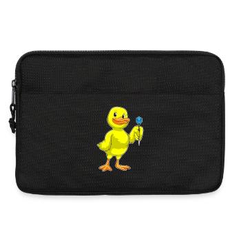 Fléchette de canard - Sacoche pour ordinateur portable 13 pouces - noir - Devant