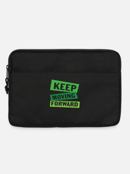 Keep Moving Forward Mental Health - Laptoptasche 13" - Schwarz