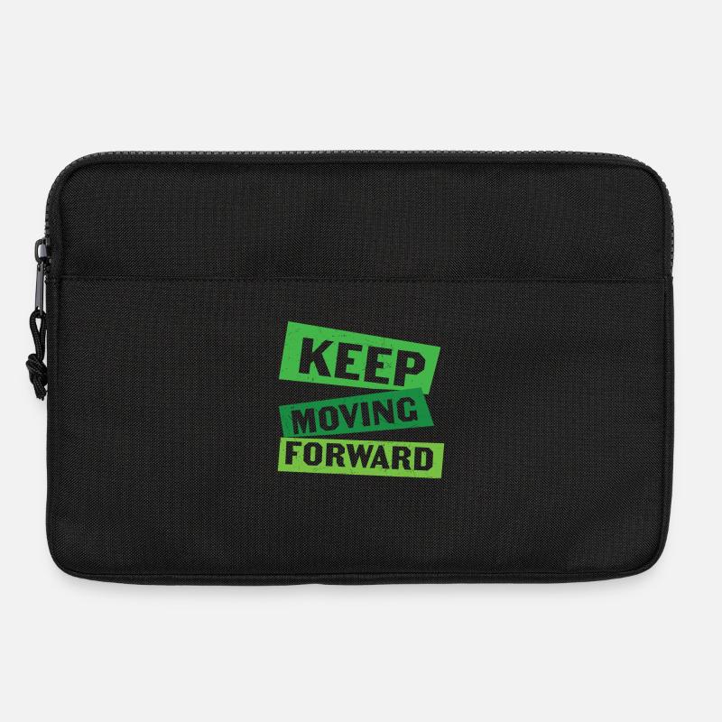 Keep Moving Forward Mental Health - Laptoptasche 13" - Schwarz