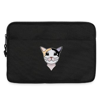 Japanese Bobtail Head Cat Cat Owner - Laptop bag 13" - black - Front