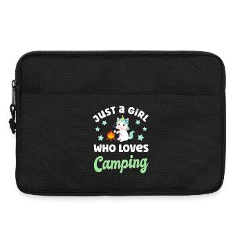 Camping Campen - Laptop bag 13" - black - Front