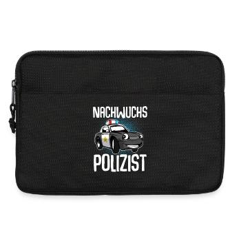 Nachwuchs Polizist - Laptoptasche 13" - Schwarz - Vorne