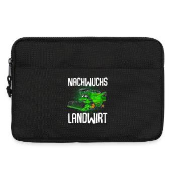 Nachwuchs Landwirt - Laptoptasche 13" - Schwarz - Vorne