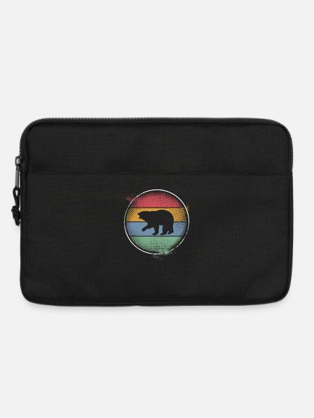 Bär - Laptoptasche 13" - Schwarz