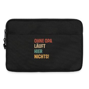 Opa - Laptoptasche 13" - Schwarz - Vorne