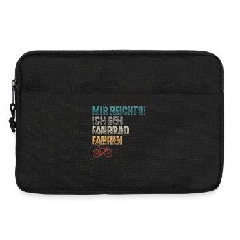 Fahrrad - Laptoptasche 13" - Schwarz - Vorne