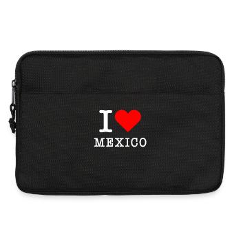 I Love Mexico Love Mexico Cinco De Mayo Mexicans - Laptop bag 13" - black - Front