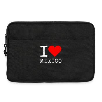 I Love Mexico Love Mexico Cinco De Mayo Mexicans - Laptop bag 13" - black - Front