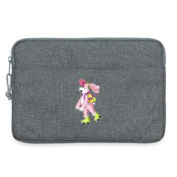 Patins à roulettes Rabbit - Sacoche pour ordinateur portable 13 pouces - gris chiné - Devant