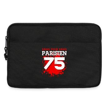 Sang Pour Sang Parisien - 75 - Sacoche pour ordinateur portable 13 pouces - noir - Devant