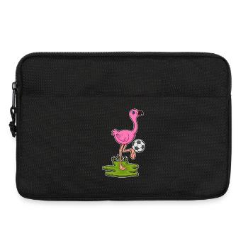 Joueurs de football Flamingo Football - Sacoche pour ordinateur portable 13 pouces - noir - Devant