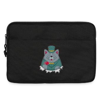 Cat Poker Cartes de poker - Sacoche pour ordinateur portable 13 pouces - noir - Devant