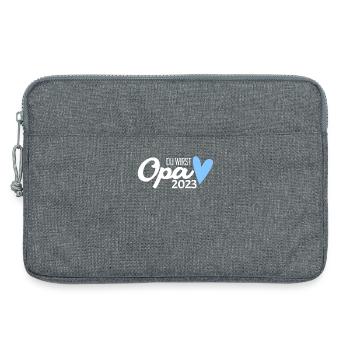 Opa 2023 loading - Laptoptasche 13" - Grau meliert - Vorne