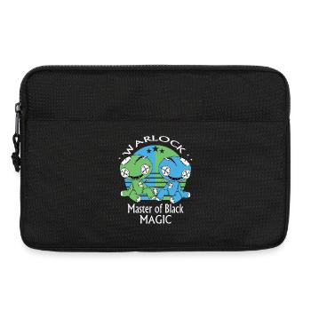 Warlock, poupée vaudou - Sacoche pour ordinateur portable 13 pouces - noir - Devant