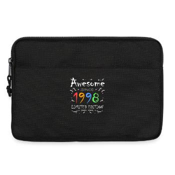 1998 - Born 1998 - Fantastic since 1998 - Laptop bag 13" - black - Front