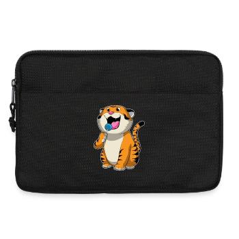 Tiger Lutscher - Laptoptasche 13" - Schwarz - Vorne