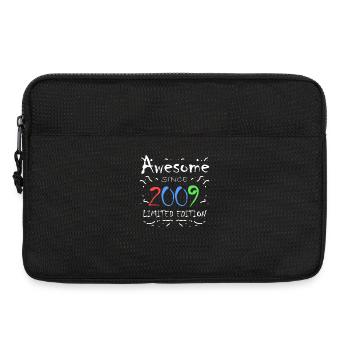 Vintage 2009 - Fantastic since 2009 - Laptop bag 13" - black - Front