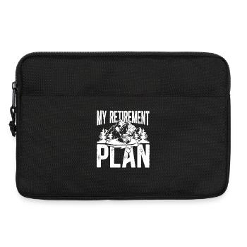 My retirement plan kayak - Laptoptasche 13" - Schwarz - Vorne