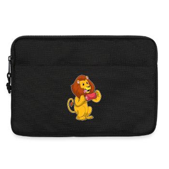 Viande de lion - Sacoche pour ordinateur portable 13 pouces - noir - Devant
