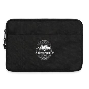 Eine Legende wurde im September 2002 geboren - Laptoptasche 13" - Schwarz - Vorne