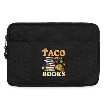 Faisons taco bout books amateurs de livres - Sacoche pour ordinateur portable 13 pouces - noir - Devant