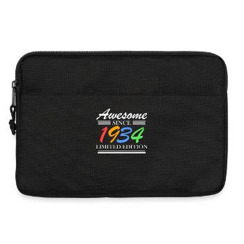 1934 - Jahrgang 1934 - Fantastisch seit 1934 - Laptoptasche 13" - Schwarz - Vorne