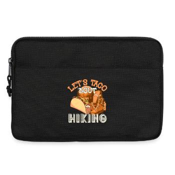 Let's Taco 'Bout Hiking - Laptoptasche 13" - Schwarz - Vorne