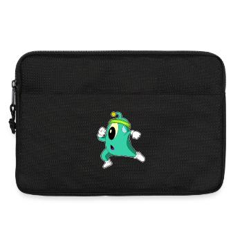 Alien Jogger Jogging Sport - Laptop bag 13" - black - Front