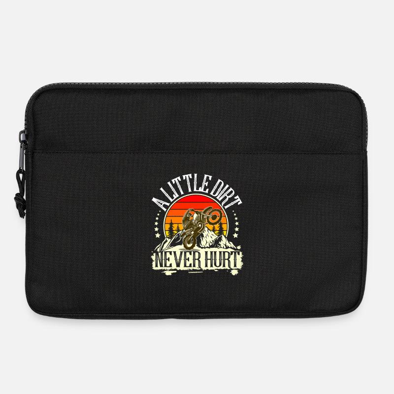 Motocross - Laptoptasche 13" - Schwarz